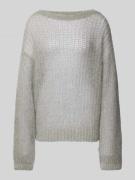 Gebreide pullover met boothals, model 'Fablura'