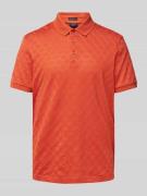 Regular fit poloshirt met korte knoopsluiting, model 'Blake'