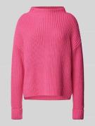 Gebreide pullover met turtleneck, model 'SELMA'