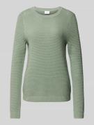 Gebreide pullover met structuurmotief, model 'Vidalo'