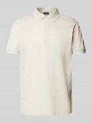 Regular fit poloshirt met korte knoopsluiting, model 'Blake'