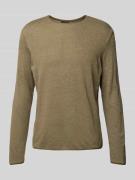 Gebreide pullover met ronde hals, model 'Prospect'