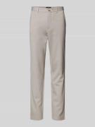 Slim fit pantalon met achterzakken, model 'Aliam'