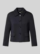 Blazer met platte kraag