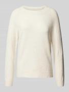 Gebreide pullover met ronde hals, model 'RICA'