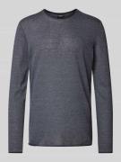 Gebreide pullover met ronde hals, model 'Prospect'