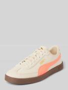 Leren sneakers met contrastgarnering, model 'Puma Club II Era'