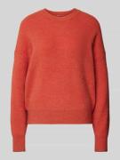 Gebreide pullover met ronde hals