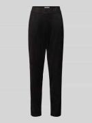 Slim fit broek met siernaden, model 'CANDICE'