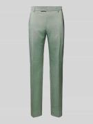 Slim fit pantalon met persplooien, model 'Blayr'