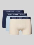 Boxershort met band met label in een set van 3 stuks