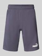 Sweatshorts met elastische band