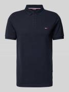 Poloshirt met labelstitching