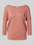 Gebreide pullover met ronde hals, model 'JONE'