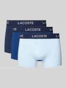 Boxershort met band met label in een set van 3 stuks