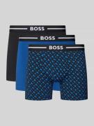 Boxershort met elastische band in een set van 3 stuks