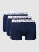 Boxershort met band met label in een set van 3 stuks