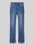 Flared cut jeans met 5-pocketmodel, model 'Rianna