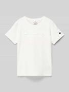 T-shirt met ronde hals