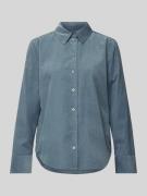 Regular fit overhemdblouse van fijne corduroy