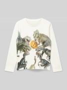 Sweatshirt met dierenprint