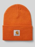 Beanie met labelpatch, model 'ACRYLIC WATCH HAT'