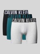 Boxershort met logo in band in een set van 3 stuks