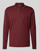 Regular fit poloshirt met borstzak