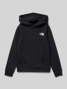 Regular fit hoodie met logoprint, model 'REDBOX'