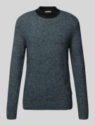 Gebreide pullover met labeldetail, model 'COSPACE'