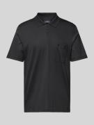 Regular fit poloshirt met borstzak