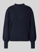 Gebreide pullover met opstaande kraag, model 'FONNY'