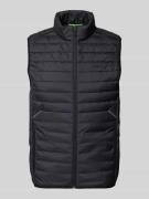 Bodywarmer met opstaande kraag