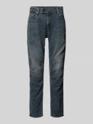 Slim fit jeans in used-look, model 'MOTO CROSS 3D'