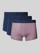 Boxershort met elastische band in een set van 3 stuks