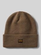 Beanie met labelpatch, model 'Effo'