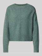 Regular fit gebreide pullover met borstnaad, model 'ESTI'