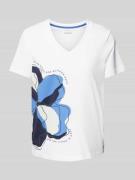 T-shirt met motiefprint