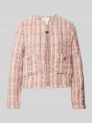 Blazer in bouclé-look