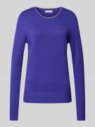 Gebreide pullover met ronde hals