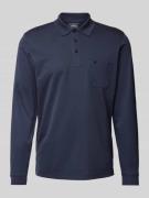 Regular fit poloshirt met borstzak