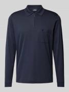 Regular fit poloshirt met borstzak