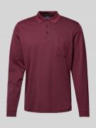 Regular fit poloshirt met borstzak