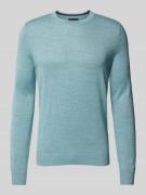 Gebreide pullover met ronde hals