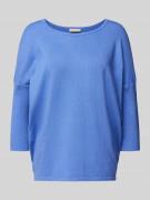 Gebreide pullover met ronde hals, model 'JONE'