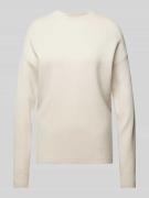 Gebreide pullover met ronde hals