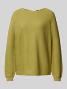 Gebreide pullover met ronde hals