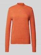 Gebreide pullover met ribboorden, model 'Aliv'