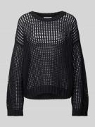 Gebreide pullover met ajourpatroon, model 'Se44rafina'