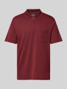 Regular fit poloshirt met borstzak